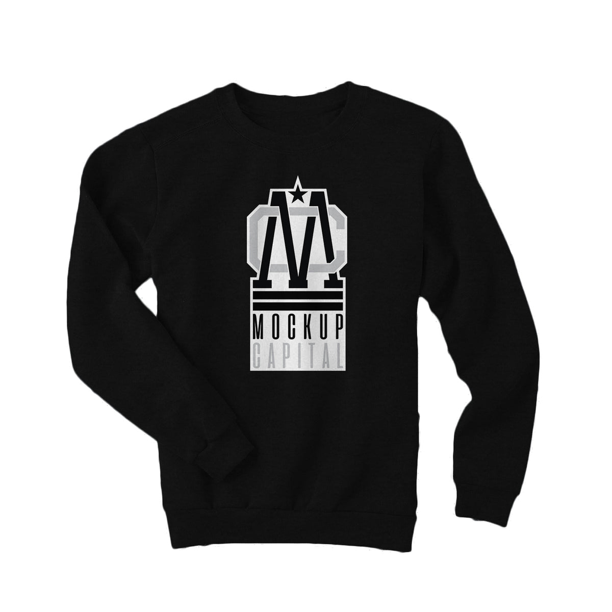 Crew Neck Sweatshirt Mockup 2 (Better)