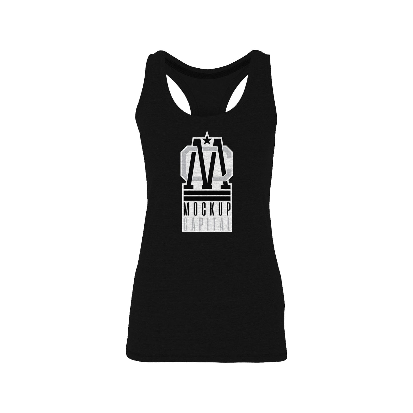 Womens Raceback Tank Mockup
