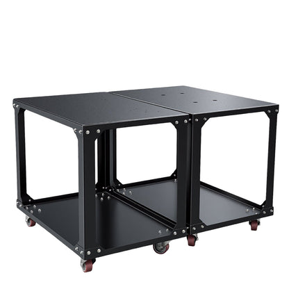 Microtec Double Stand with Wheels