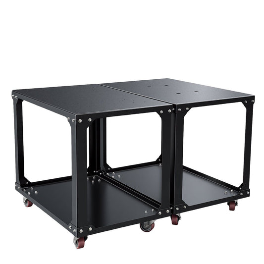 Microtec Double Stand with Wheels