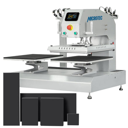 TITAN 16” x 20” Auto / Semi-Auto Dual Station Pneumatic Heat Press with Laser Alignment