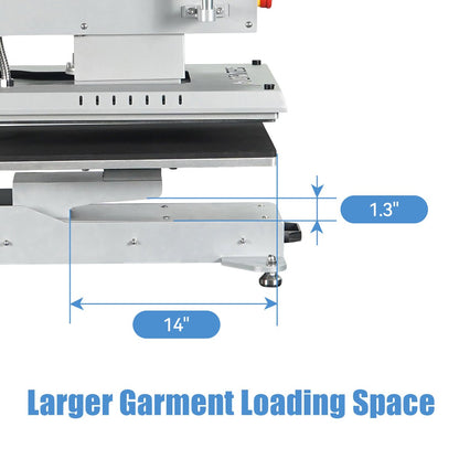 TITAN 16” x 20” Pneumatic Slide-Out Heat Press