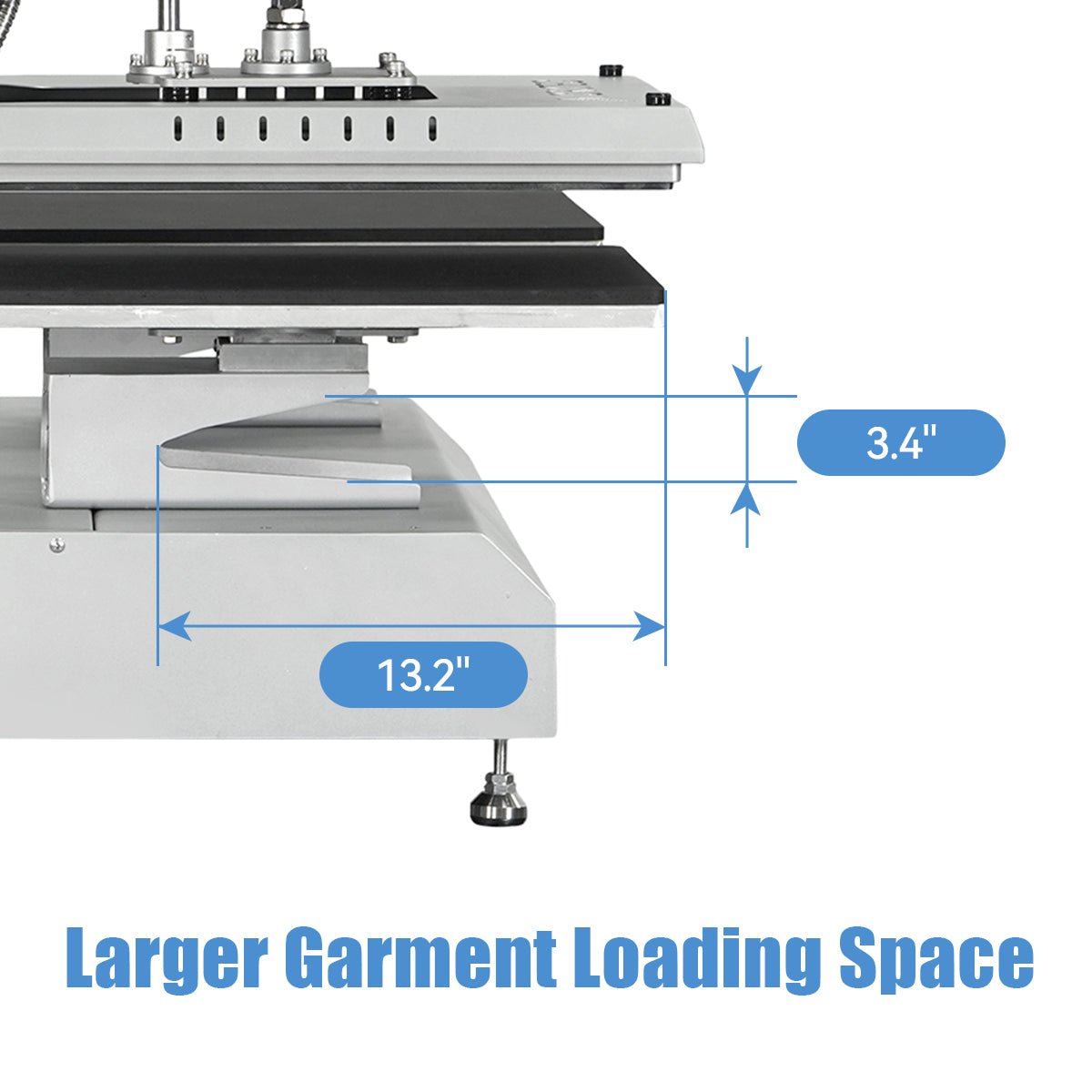 TITAN 16” x 24” Auto / Semi-Auto Dual Station Pneumatic Heat Press with Laser Alignment