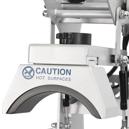 Titan Dual Heat Slide Out Cap Press Includes 4 Interchangeable Silicon Cap Pads