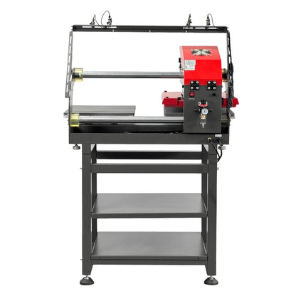 VECTOR 16” x 20” Dual Station Pneumatic Heat Press with Integrated Stand & Laser Alignment