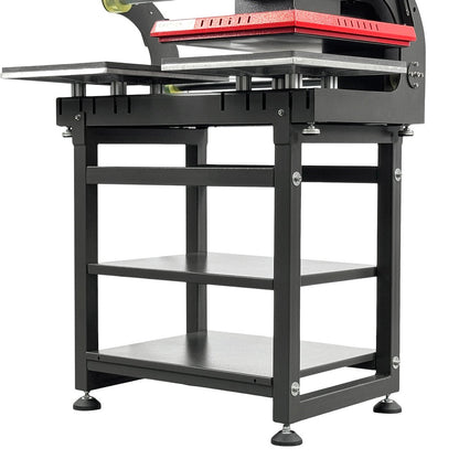 VECTOR 16” x 20” Dual Station Pneumatic Heat Press with Integrated Stand & Laser Alignment