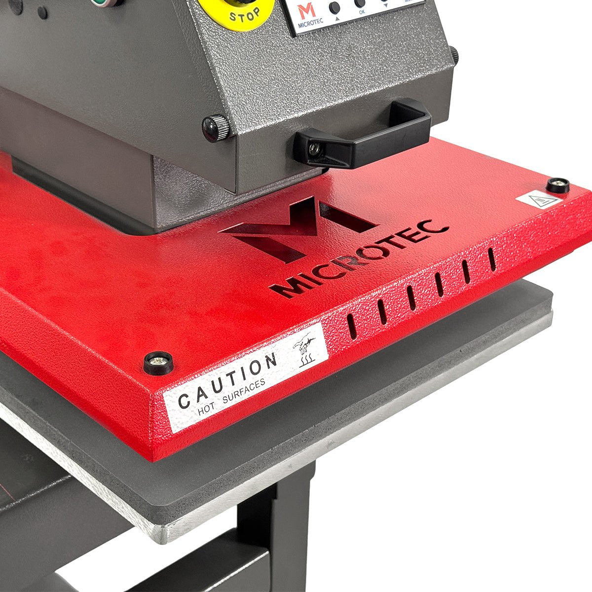 VECTOR 16” x 20” Dual Station Pneumatic Heat Press with Integrated Stand & Laser Alignment