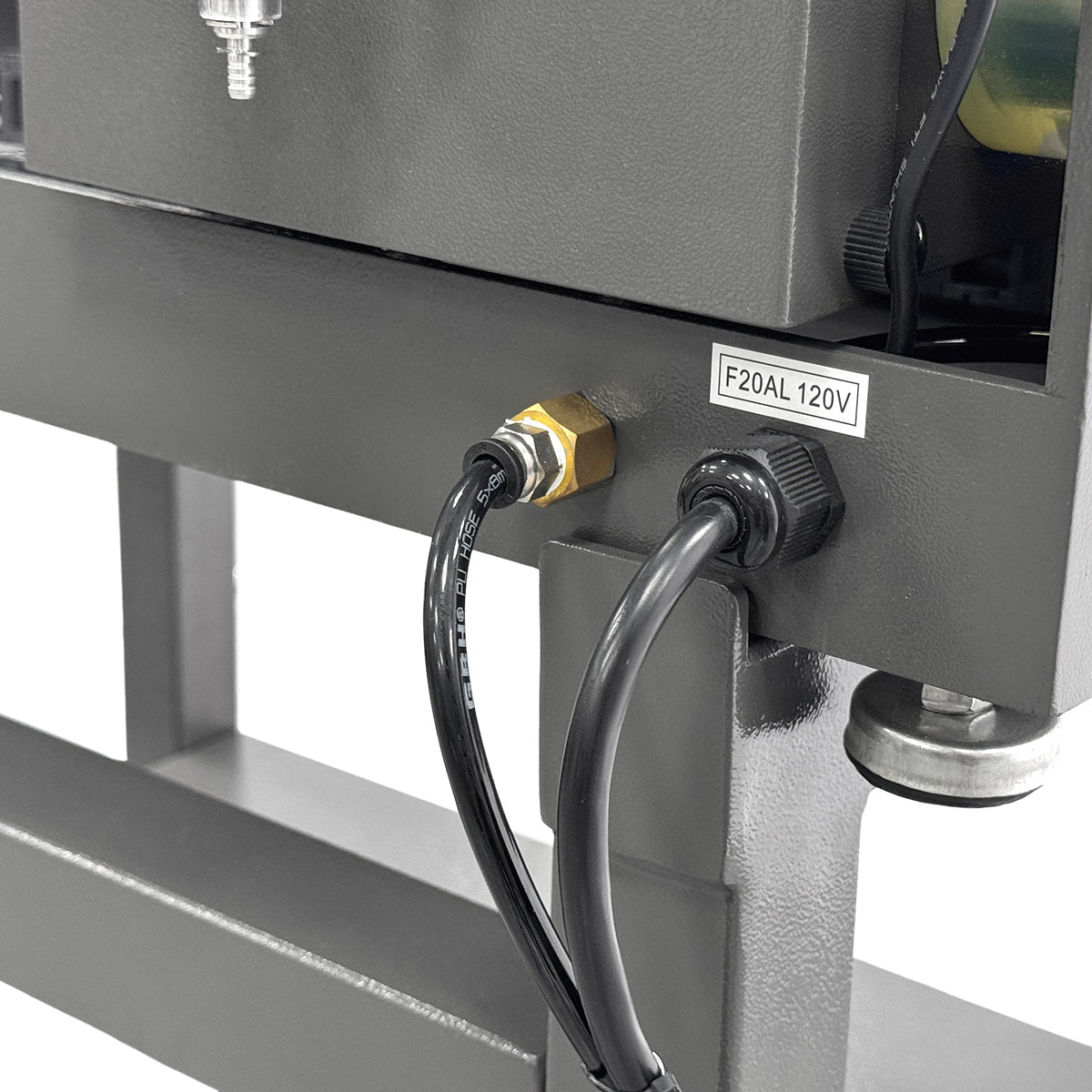 VECTOR 16” x 20” Dual Station Pneumatic Heat Press with Integrated Stand & Laser Alignment