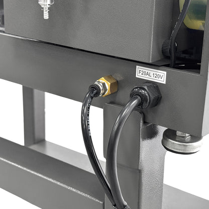 VECTOR 16” x 20” Dual Station Pneumatic Heat Press with Integrated Stand & Laser Alignment